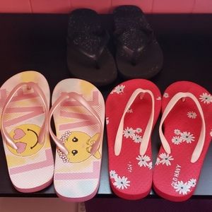 Old Navy and Children's Place girl flip fl…